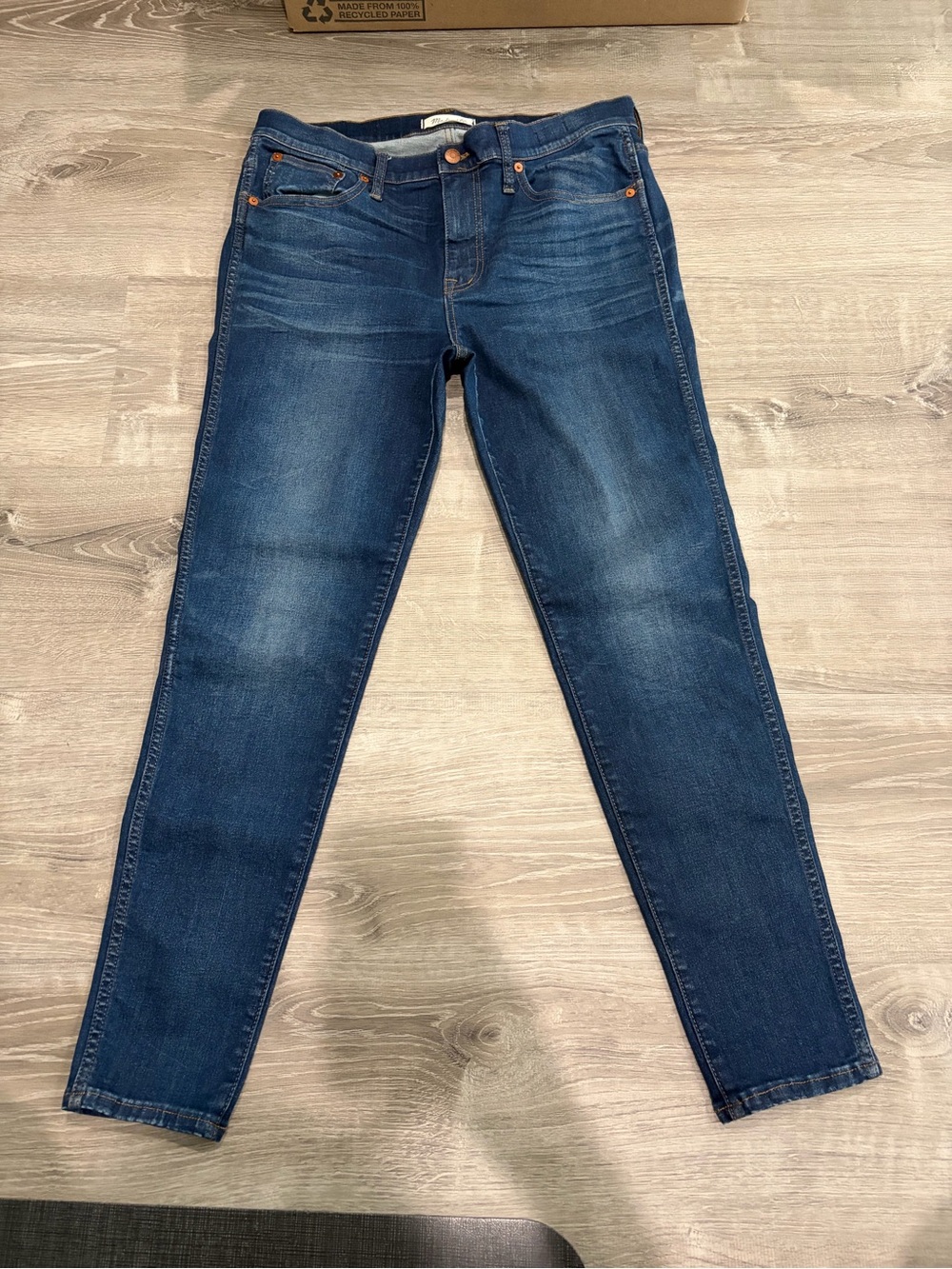 Madewell Women’s Dark Blue Skinny Jeans